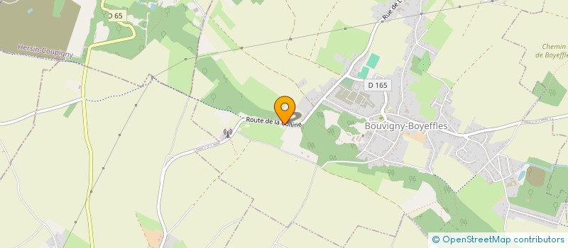 localisation de l'entreprise ASAP  BOUVIGNY-BOYEFFLES