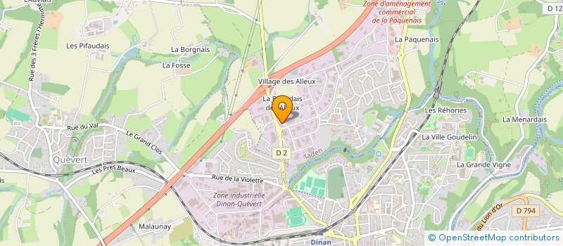 localisation de l'entreprise ASAP BUSINESS à TADEN