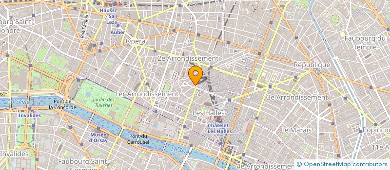 localisation de l'entreprise ASAP COMMUNICATION à PARIS