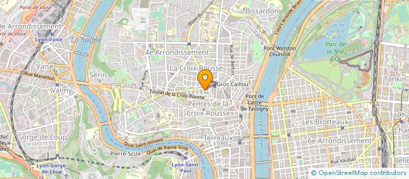 localisation de l'entreprise ASAP DESIGN à LYON