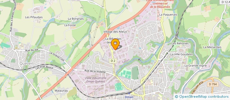 localisation de l'entreprise ASAP DEVELOPPEMENT à TADEN