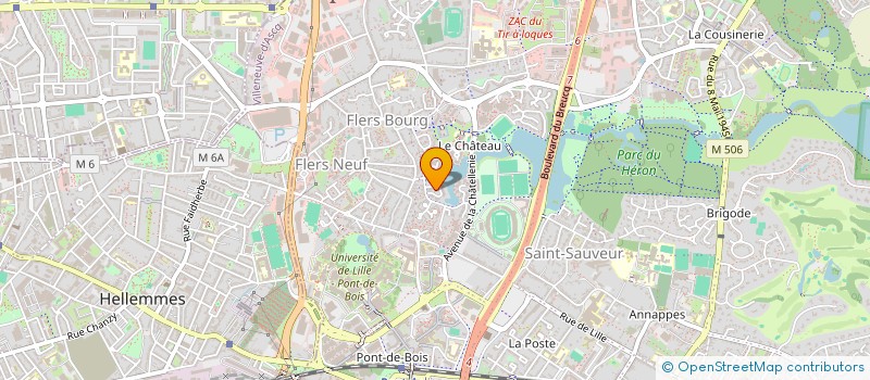 localisation de l'entreprise ASAP DIGITAL à VILLENEUVE-D'ASCQ