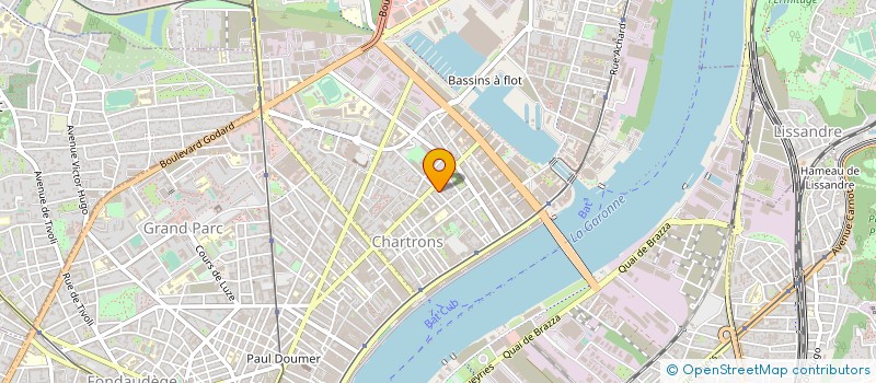 localisation de l'entreprise ASAP ENVIRONNEMENT ET SERVICES  BORDEAUX
