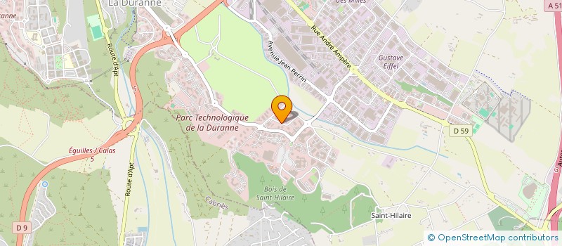 localisation de l'entreprise ASAP FERMETURES à AUBAGNE