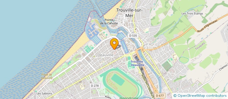 localisation de l'entreprise ASAP IMMO  BENERVILLE-SUR-MER