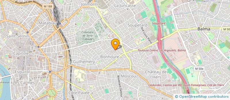 localisation de l'entreprise ASAP THERMIC à TOULOUSE