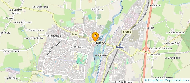 localisation de l'entreprise ASAP TRANSPORTS  BETTON