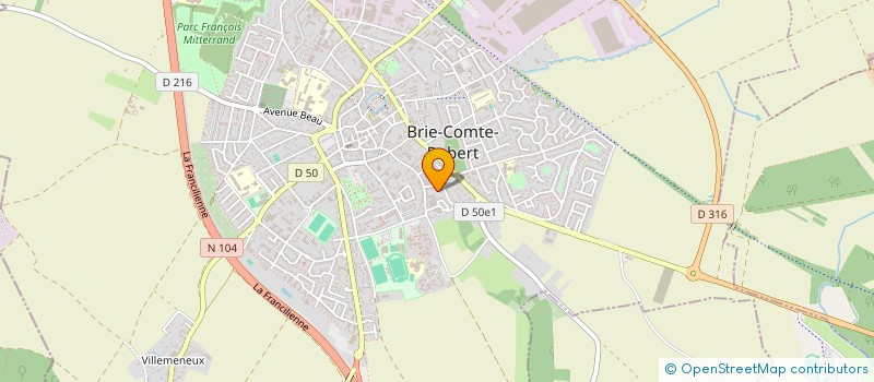 localisation de l'entreprise ASAP TRANSPORTS à BRIE-COMTE-ROBERT