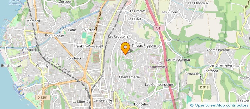 localisation de l'entreprise ASAP73  AIX-LES-BAINS
