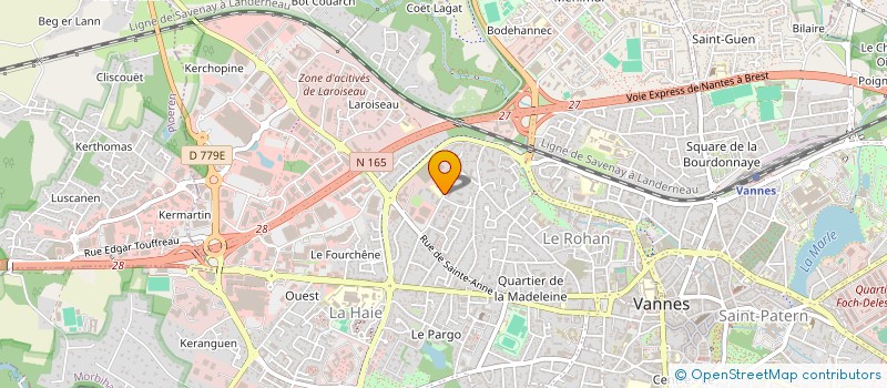 localisation de l'entreprise ASAPI à VANNES