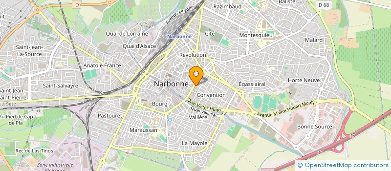 localisation de l'entreprise ASAPKASA PRO  NARBONNE