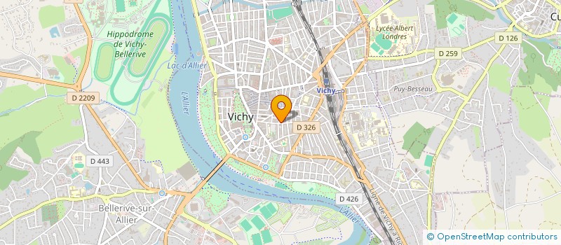 localisation de l'entreprise ASAPTONIN à VICHY