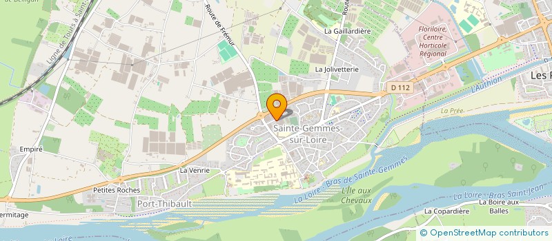 localisation de l'entreprise ASAR à SAINTE-GEMMES-SUR-LOIRE
