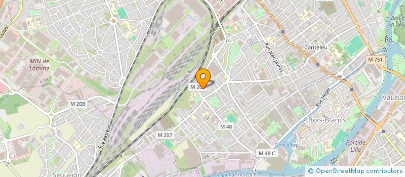 localisation de l'entreprise ASAR à LILLE