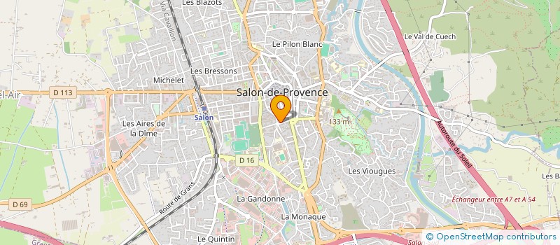 localisation de l'entreprise ASAR  SALON-DE-PROVENCE