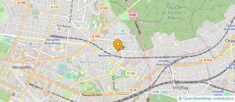 localisation de l'entreprise ASAR CONSEILS SOLUTIONS GESTION à VERSAILLES