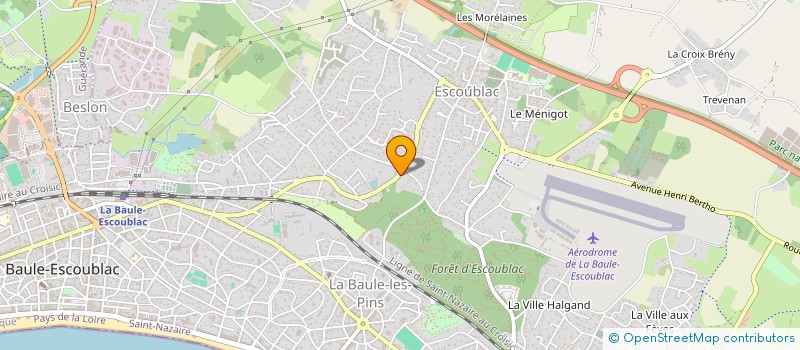 localisation de l'entreprise ASARIA  LA BAULE-ESCOUBLAC