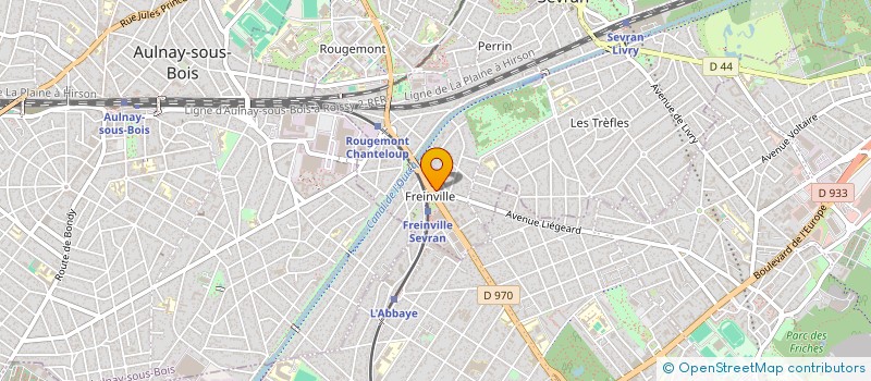 localisation de l'entreprise ASAS à SEVRAN