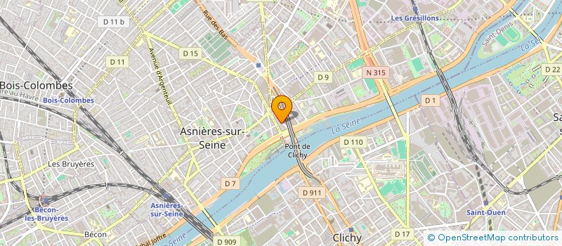 localisation de l'entreprise ASASIGN à ASNIERES-SUR-SEINE