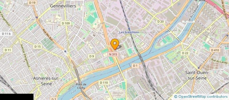localisation de l'entreprise ASASP PREVENTION & SECURITY à ASNIERES-SUR-SEINE