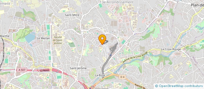 localisation de l'entreprise ASAT AUTOMOBILE à MARSEILLE