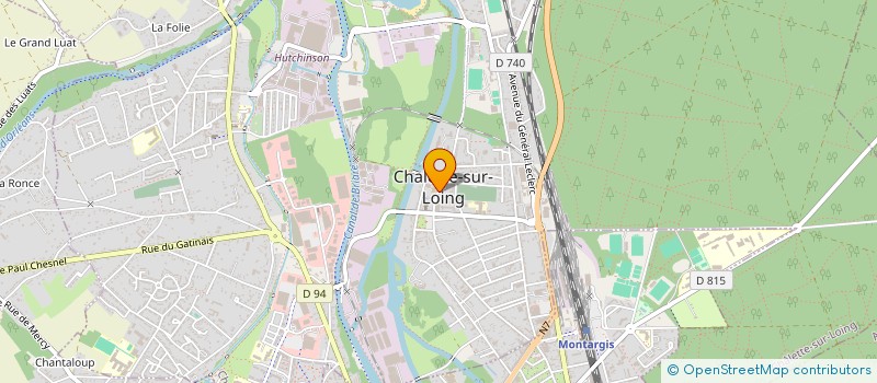 localisation de l'entreprise ASATIAM ASSO AIDE TRAV IMMI à CHALETTE-SUR-LOING