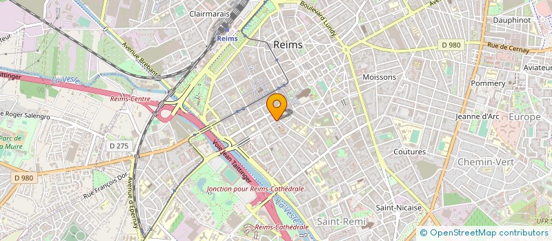 localisation de l'entreprise ASAUTELCA  REIMS