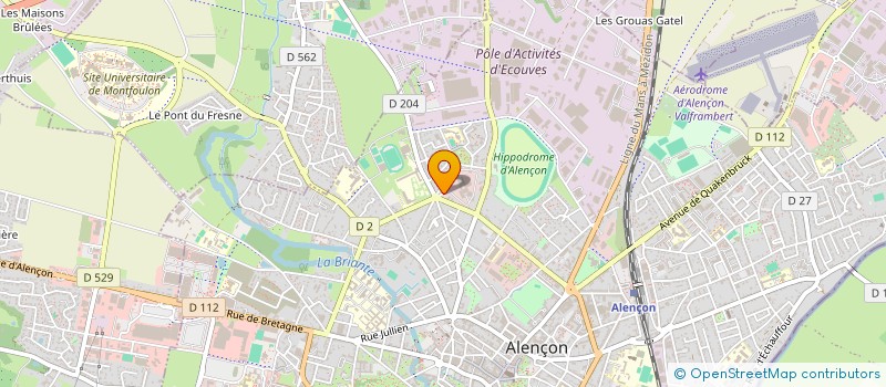 localisation de l'entreprise ASAVPA à ALENCON