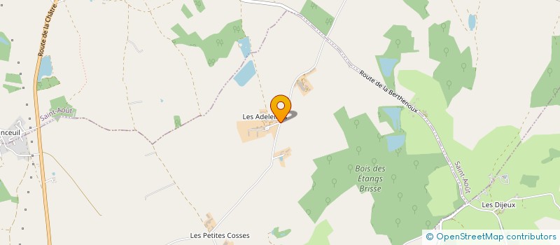 localisation de l'entreprise ASAXA à SAINT-CHARTIER