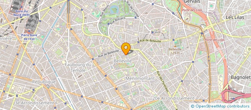 localisation de l'entreprise ASAYS ASSOC SOCIOCULTURELLE FRANCO-BERBERE  PARIS