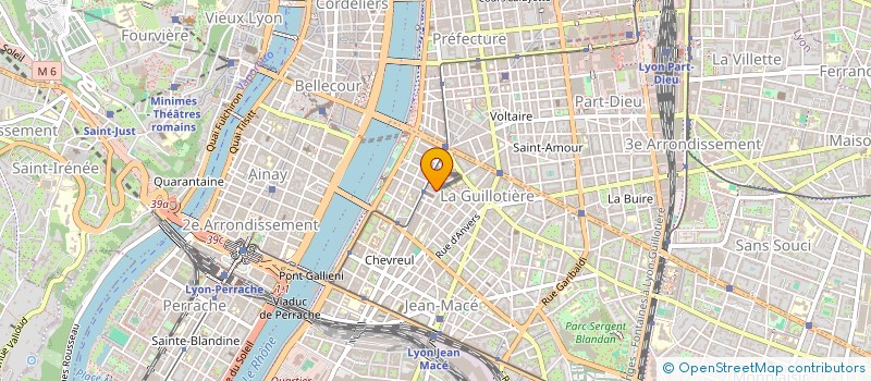 localisation de l'entreprise ASB  LYON