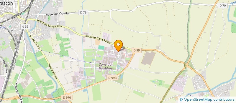 localisation de l'entreprise ASB  NIMES