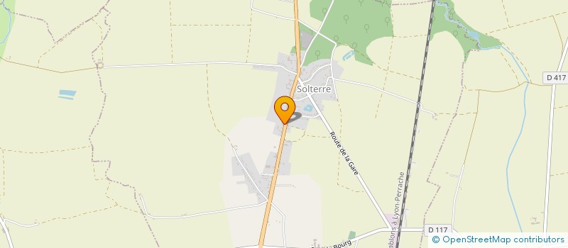 localisation de l'entreprise ASB à SOLTERRE