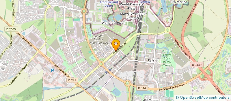 localisation de l'entreprise ASB  CHESSY