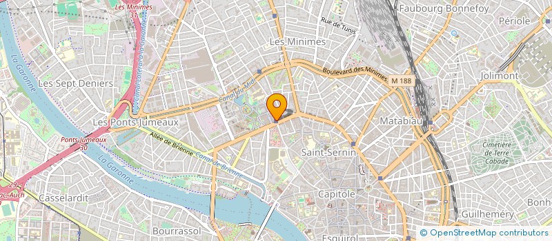 localisation de l'entreprise ASB CONNEXION LOGISTIQUE à TOULOUSE