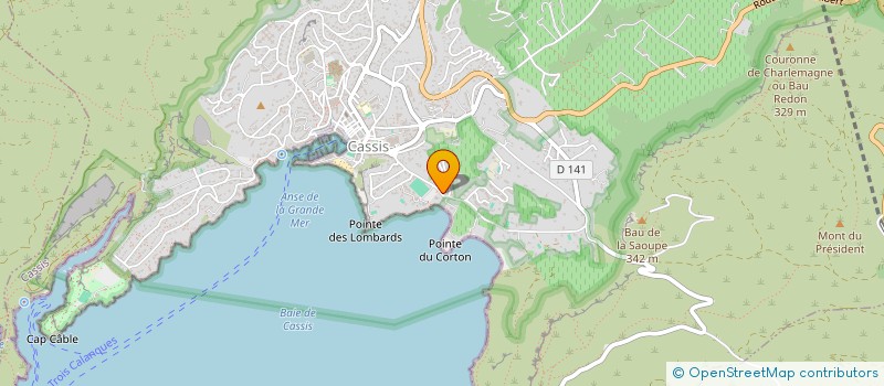 localisation de l'entreprise ASB FINANCE à CASSIS