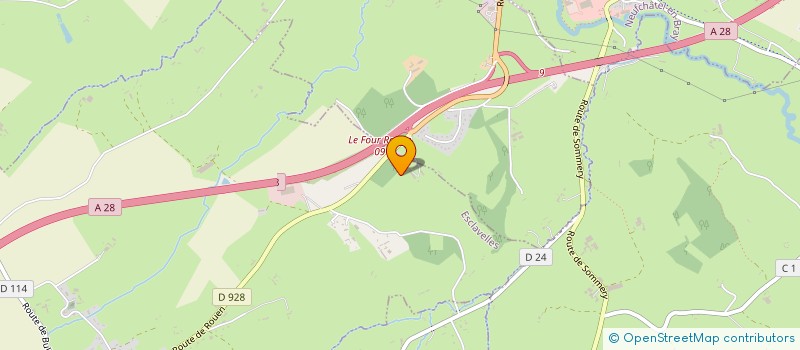 localisation de l'entreprise ASB INVESTISSEMENTS  ESCLAVELLES