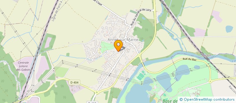 localisation de l'entreprise ASB LOCATIONS  ANNET-SUR-MARNE