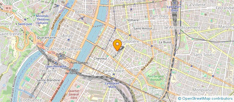 localisation de l'entreprise ASBA  LYON