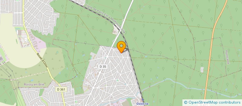 localisation de l'entreprise ASBC  OZOIR-LA-FERRIERE