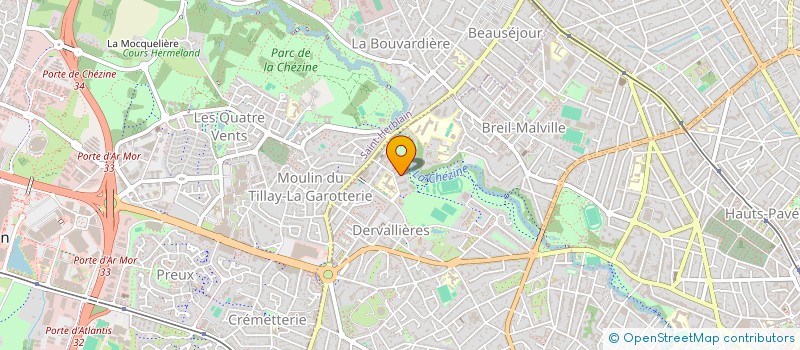 localisation de l'entreprise ASBC MEDICAL à NANTES