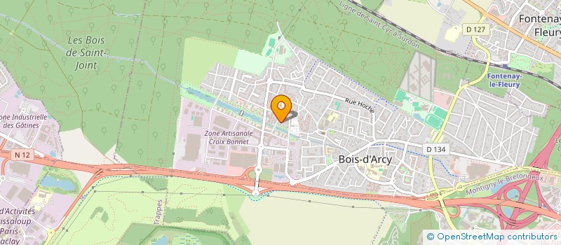 localisation de l'entreprise ASBE PROBUS CONSULTING  BOIS-D'ARCY