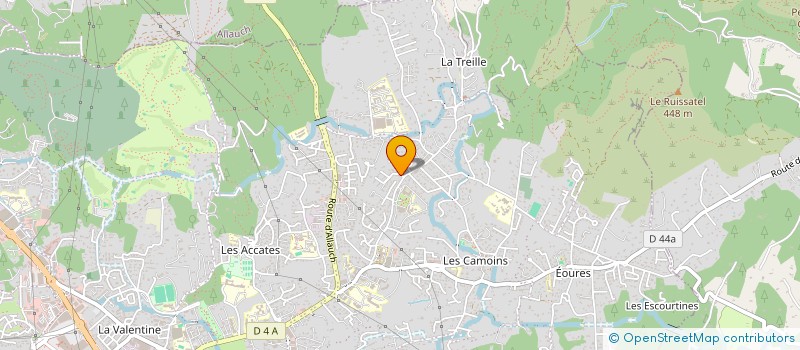 localisation de l'entreprise ASBEDE IMMO  TOULON