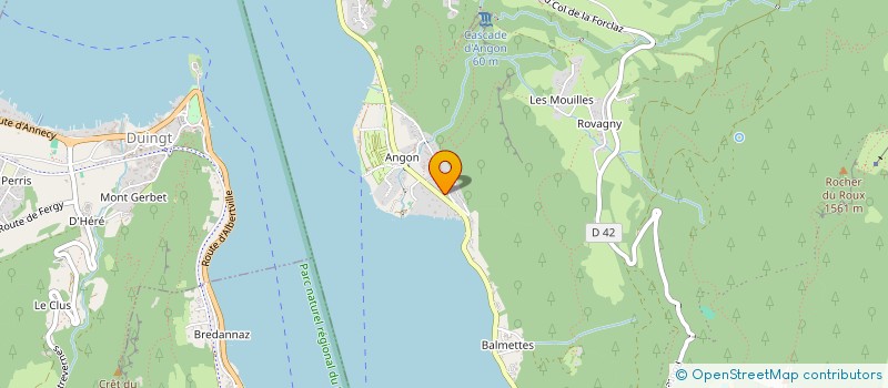 localisation de l'entreprise ASBI  TALLOIRES-MONTMIN