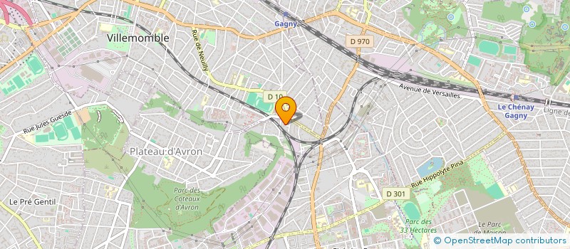 localisation de l'entreprise ASBMW à NEUILLY-SUR-MARNE