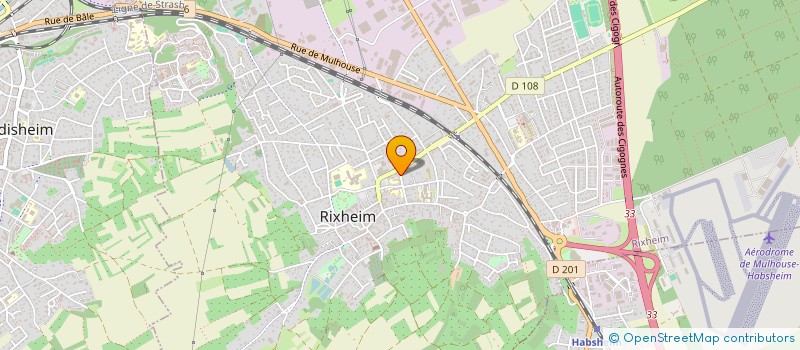 localisation de l'entreprise ASBN à RIXHEIM