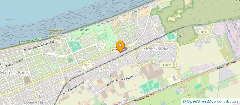 localisation de l'entreprise ASBN à DUNKERQUE