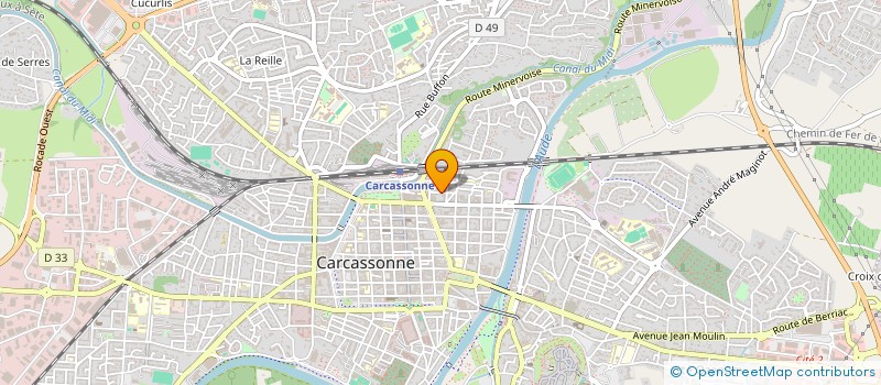 localisation de l'entreprise ASBRI MBC à CARCASSONNE