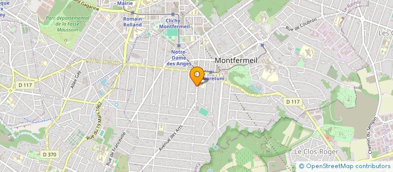 localisation de l'entreprise ASC à MONTFERMEIL