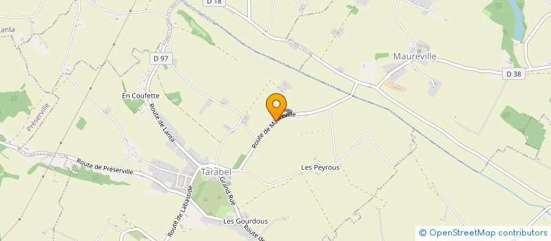 localisation de l'entreprise ASC à TARABEL